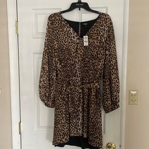 Express Cheetah print Dress